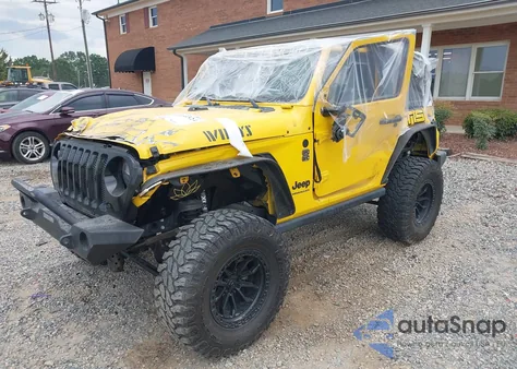 2020 Jeep Wrangler Willys 4X4 from USA, damaged, VIN 1C4GJXAG3LW196937